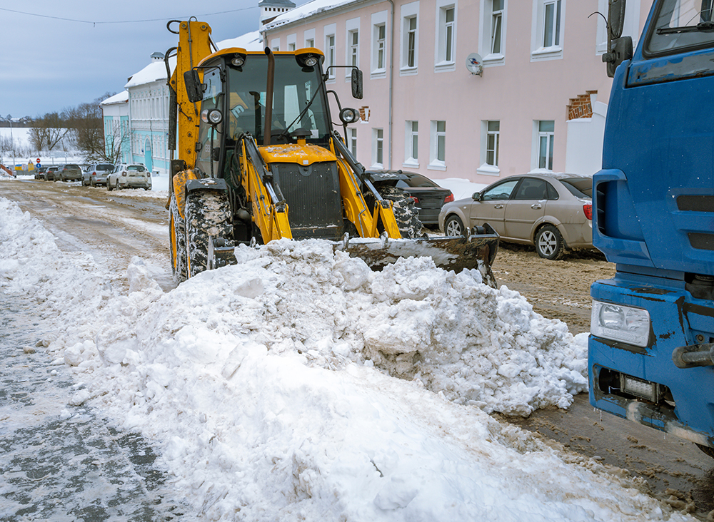 All Shore Management Prepare for Snow